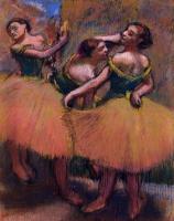 Degas, Edgar - Three Dancers, Green Blouses